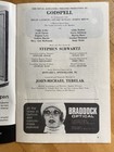 Rare Toronto Godspell Program Gilda Radner Martin Short Levy Martin Paul Shaffer