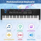 Piano  61 Keys Electronic Piano Keyboard With Microphone Musical