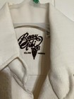 Vtg Hawaiian Wedding Shirt Beau Tiki Iolani White Aloha Cruise Polyester Lace l
