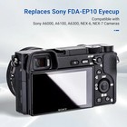 Jjc 2-pack Soft Viewfinder Eyecup Eyepiece Eye Cup For Sony A6300 A6100 A6000 Ne