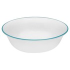 Corelle 14 Piece South Beach  Livingware Dinnerware Set  White- no Dinner Plate 