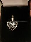  239 Heart Urn Necklace Cremation Jewelry Memorial Keepsake Pendant Ash Holder