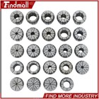 Findmall 24pcs Er40 Collet Set Metric Spring Collet Milling Lathe Cnc Chuck