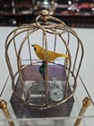Old And Vintage Bird In Cage Music Box-very Very Rare-          Free Shipping 
