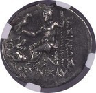 Thrace  Lysimachos Ar Drachm Ngc Ch Vf Very Affordable 299-296 Bc  Lampsakos A  