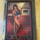 Snap On Tools Vintage Pinup Girl Brunette Wood Wall Clock 12    X 24  Tested