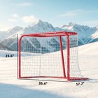 Soozier 35  X 18  Hockey Goal  Easy Setup Hockey Net With Metal Frame