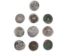 Ancient Himyarite Kingdoms In The South Arabia Felix  Small Silver Coins Lot