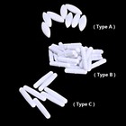 Lab Ptfe Magnetic Stir Bars Type A B C Stirrer Bar Rod High Temp Length 4-100mm