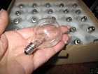 25 Brightown G40 Replacement Light Bulbs 5w Clear Globe Bulb Fits E12 C7 Base