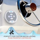 Pyle Waterproof Bluetooth Marine Amplifier Receiver - Weatherproof 2 Silver