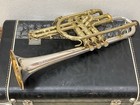 King Silver Sonic Cornet Sterling Silver Bell Vintage Used With Hard Case