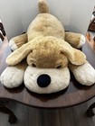 Fao Schwarz Patrick The Pup Plush Jumbo Oversized Dog Brown 38    Inches Excellent