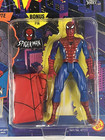 Vintage 1994 Toy Biz Spider Man Web Parachute Action Figure Sealed Carded 47111