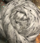 Gray Blend Top Roving Spinning Felting Merino Wool 8 5 Oz Bag