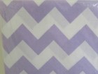 Pottery Barn Baby Lavender Harper Chevron Crib Bed Skirt New Free Shipping