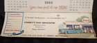 1961 Esso Travel Wall Calendar Gas Station Advertising Conerly s Shreveport La