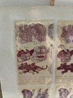 Vintage Japanese Temporary Removable Tattoo 8 Sheets Tat-oo Japan