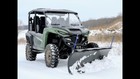 Kfi 2 0 Snow Plow Kit John Deere Gator  12-22 Xuv 550 590i 560e   66  Poly Blade