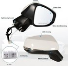 Right Passenger Side Mirror 2019-2023 Toyota Rav4 With Power Heated Turn Signal 