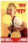 Protect His Future 1944 Wwii War Bonds Us Treasury Poster Wall Art Print