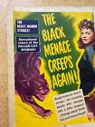 Original 1944    curse Of The Cat People    Horror Fantasy Film Half Sheet Poster