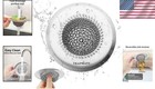 Reversible Chain Mesh Sink Strainer - 4 4 Inch Universal Fit For Kitchen Drains