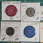 20  Different Vintage Mixed Transit Token Lot  See Photos   Our  B1649