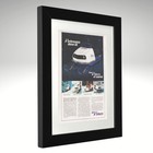 Polaris Snowmobile Framed Vintage Ad 1970s Sled Wall Art 12x15 Mancave Decor