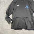 Adidas Men   s Baseball Shirt Xl Extra Large Fielders Fleece Sweatshirt Gray