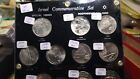 Israel Commemorative Coin Set- 25 Silver Coins 1967-1978 In Display Case Bu