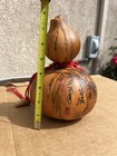 Big 8  Chinese Hand Painted Calligraphy Hand Made Knot W  Stamps Lid 1993