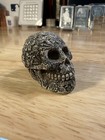 Day Of The Dead Skull Hand Crafted Mexican Folk Art From Chichen Itza Wood Paint