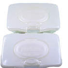 2- Huggies Baby Wipes Refillable Container Sealed Natural Care Sensitive Skin 64
