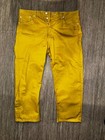 Levis 501 Jeans Men s 40x32 Yellow Straight Leg Button Fly Denim Pants Classic