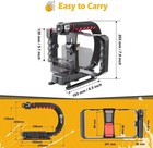 Zeadio Camera Handheld Stabilizer With Smartphone Video Cage Rig