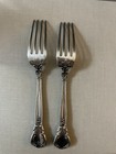 Gorham Chantilly Pat 1895 Sterling Silver Two 7-inch Dinner Forks