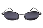 Rare Genuine Vintage 90s Y2k Pop Culture Eclectic Vibes Black Oval Sunglasses