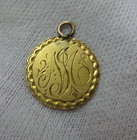 1786 Spain 1 2 Escudo Gold Coin Love Token W  Pendant Loop