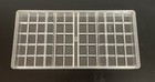 Set Of 6 Used Polycarbonate Chocolate Bar Molds Food Grade