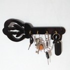 Key Rack Holder Wall Organizer Hooks Mail Mount Storage Hanger Home Letter Mount