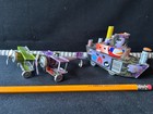 Vintage Folk Art Metal Boat   Airplanes Hand-made Sculpture - Metal Tin Can Toys
