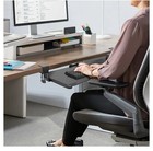 New Keyboard Tray Under Desk Pull Out With C Clamp Mount  Keyboard   Mouse
