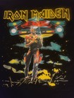 Iron Maiden Thick Somewhere On Tour Concert T-shirt Men s Size-medium 