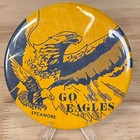 Vtg Lot Of 20 Assorted Push Back Pins Buttons   Snarky Sayings   Bands   Funny