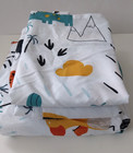 Jsd Playful Dinosaur Pattern 3-piece Twin Sheet Set