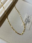 925 Silver Gold Plated Necklace Dainty Minimalist Everyday Jewelry Gift For Wome