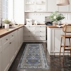 Washable Runner Rug 2x5 Stain Resistant Kitchen Rug Runners For Hallways Non    