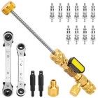 Hvac Wrench Tool Ac Schrader Valve Core Remover Set 1 4 And 5 16 Port Installer