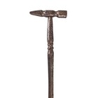 Antique Russian Zlatoust Stainless Steel Walking Stick  19thc